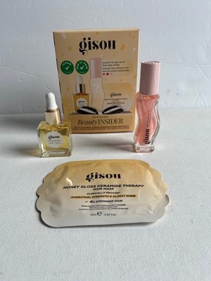 Sephora Birthday Gisou The Honey Hive Infused Watermelon Lip Oil & Hair Set