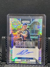 Brady Smith 2025 Prizm Sensational Signature / Auto Pulsar Prizm #16/199 Dodgers