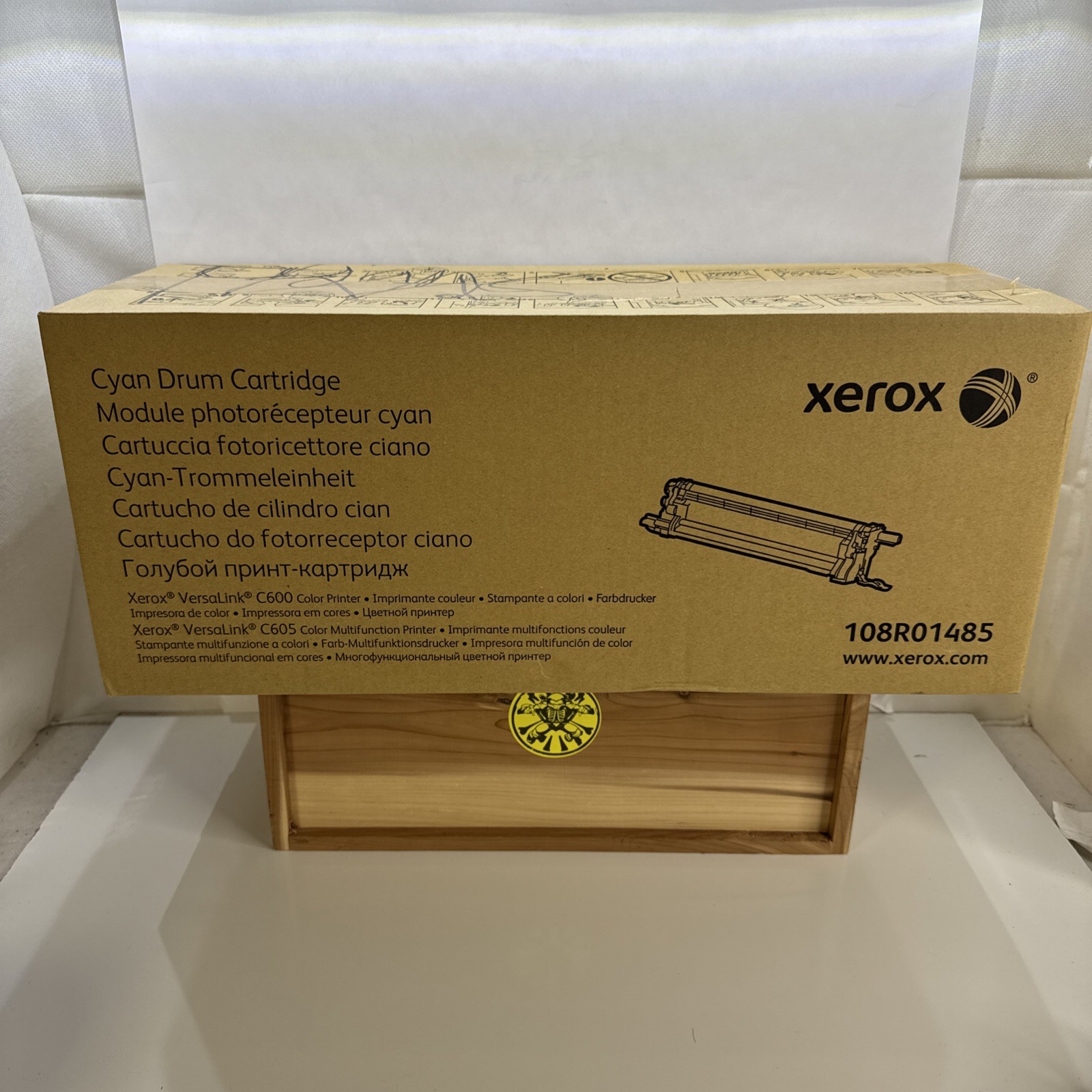Xerox Cyan Drum Cartridge 108R01485 Xerox Veralink C600