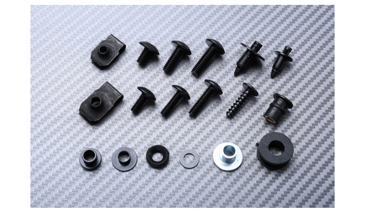 Vis de carénage noir Honda MSX Grom 125 contre vibrations