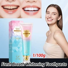 1X100g Body Accel -Niacinamide Whitening Toothpaste Freshens Breath 24 Hours