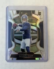 2025 Panini Select Football Jaxson Dart #93 Rookie Silver Prizm - Giants RC