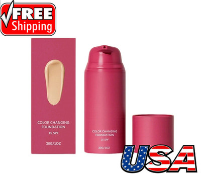 Smooche Korean Color Changing Foundation for All Skin Types Flawless Coverage