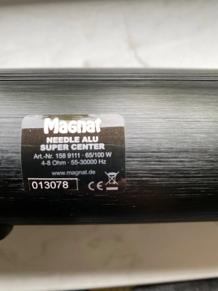 Lautsprecher Magnat Needle schwarz - Bild 2 von 3