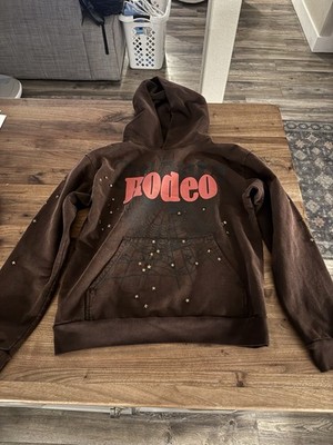 TRAVIS SCOTT CACTUS JACK X SP5DER DAYS BEFORE RODEO HOODIE SIZE M PRE-OWNED