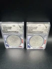 Lot of (2)  2021  Silver Eagles ANACS MS70 Type 2 Eagle Landing "First Strike"