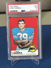 1969 Topps - Larry Csonka #120 PSA 5 EX