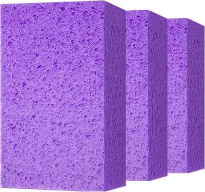 Cleaning and Washing Sponge 3 Pack Large Extra Thick Heavy Duty Sponge Multi...