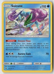 Suicune 59/214 Lost Thunder Holo Rare