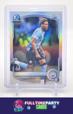 2025-26 Topps Chrome UEFA #BU-FS Floyd Samba Bowman UEFA Youth League