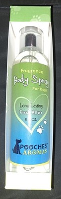 Pooches Aromas Fresh Allure Pet Body Spray-(Perfume-Cologne -Fragrance) 8 Oz.