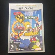 Simpsons Hit & Run - Nintendo Gamecube - OFFICIAL ARTWORK / INLAY & CASE ONLY