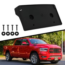 Front License Plate Holder Mount Bracket Wscrews For Dodge Ram 1500 2019-2022