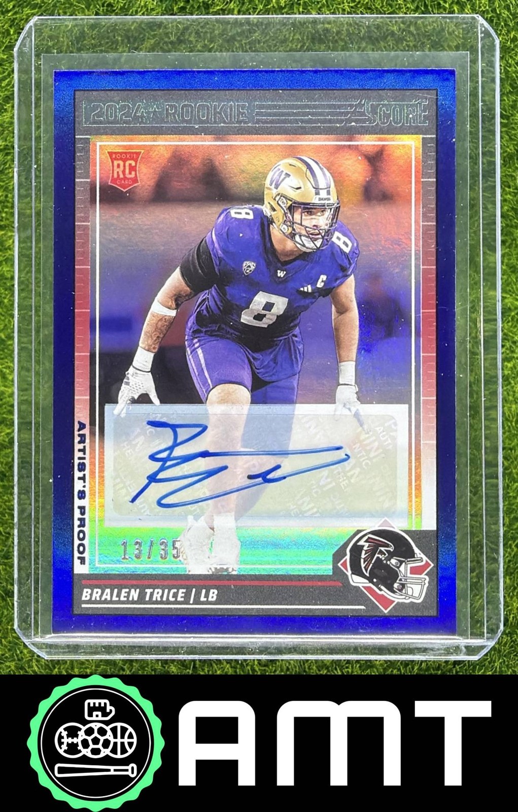 Bralen Trice Panini Score #338 Signature-Artists Proof