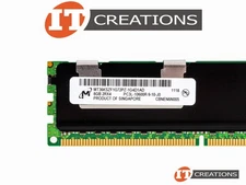 MICRON 8GB PC3L-10600R DDR3-1333 REGI ECC MEMORY MODULE MT36KSZF1G72PZ-1G4D1AD