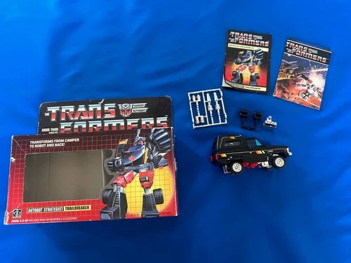 Original 1984 Heroic Autobot Trailbreaker Transformer Complete w/Instructions