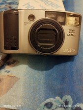 Minolta Riva Zoom 140 Analogkamera 35mm Silbe...