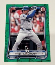 2026 Bowman Freddie Freeman Green Pattern SP /99 BP-46 Dodgers