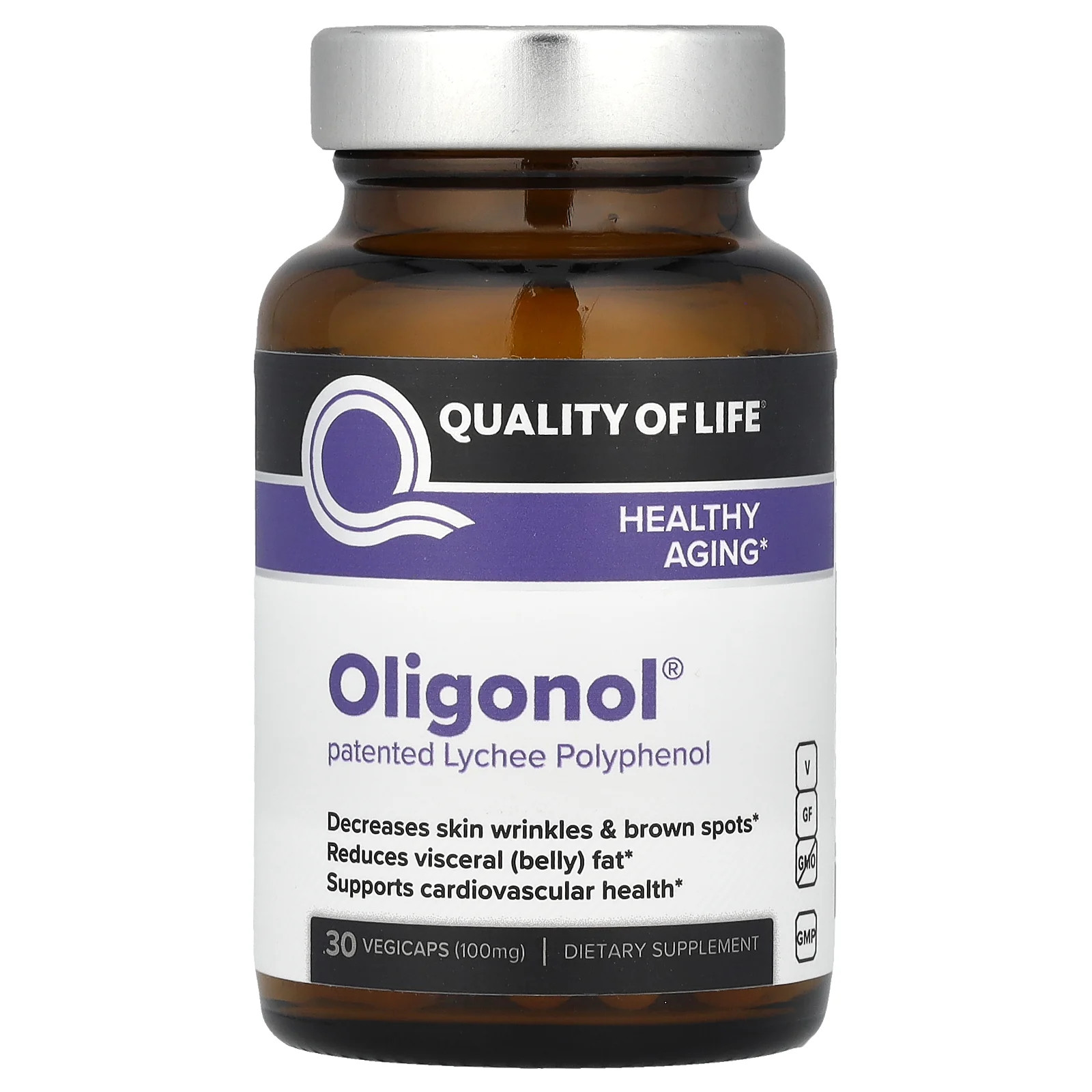 Oligonol , 100 mg , 30 Vegicaps