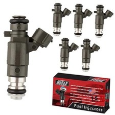 Set of 6 Fuel Injectors 166005L700 FJ653 Replacement Compatible with Infiniti