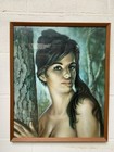 Vintage  Iconic J.H Lynch “TINA” 1960s  print in original frame Tretchikoff Era