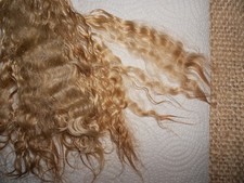 Anano Reborn Doll Mohair Blonde Hair For Rooting - 20cm Length, 10g Per Set