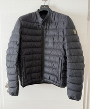 Belstaff Herren Steppjacke Schwarz XL Nylon k...