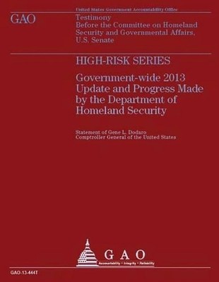 Testimony Before the Committee on Homeland Security and Governmental Affairs, U.