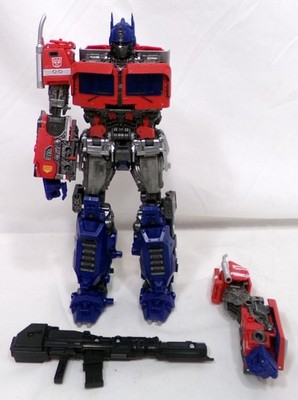Transformers Movie Masterpiece MPM-12 Optimus Prime Bumblebee Takara Damaged