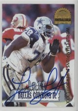 1996 Collector's Edge Cowboybilia Footballbilia 3017/4000 Leon Lett Auto 0rd2