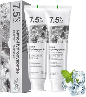#ad 7.5% Hap Nano Hydroxyapatite Toothpaste Remove Deep Clean For Sensitive Teeth $11.99