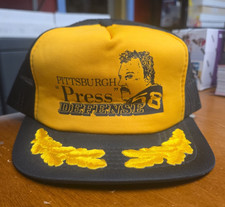 De colección 1979 Jack Lambert Pittsburgh Steelers Defensa Snapback Camioneros Sombrero 🏈