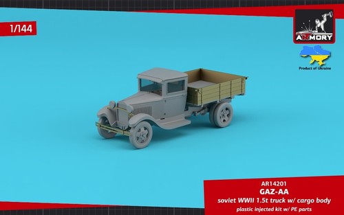 Armory Models AR14201 Plastic Model Kit 1:144 GAZ-AA Soviet WWII cargo truck - Picture 5 of 5
