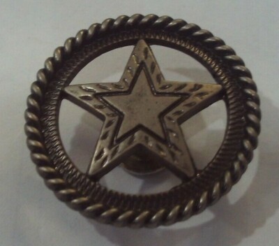 Showman brand TEXAS STAR CUT-OUT CONCHO Rope edging For horse tack replacement