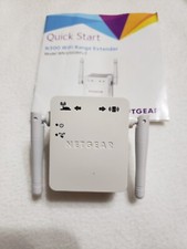 Netgear N300 WiFi Wireless Range Extender Model WN3000RPv3