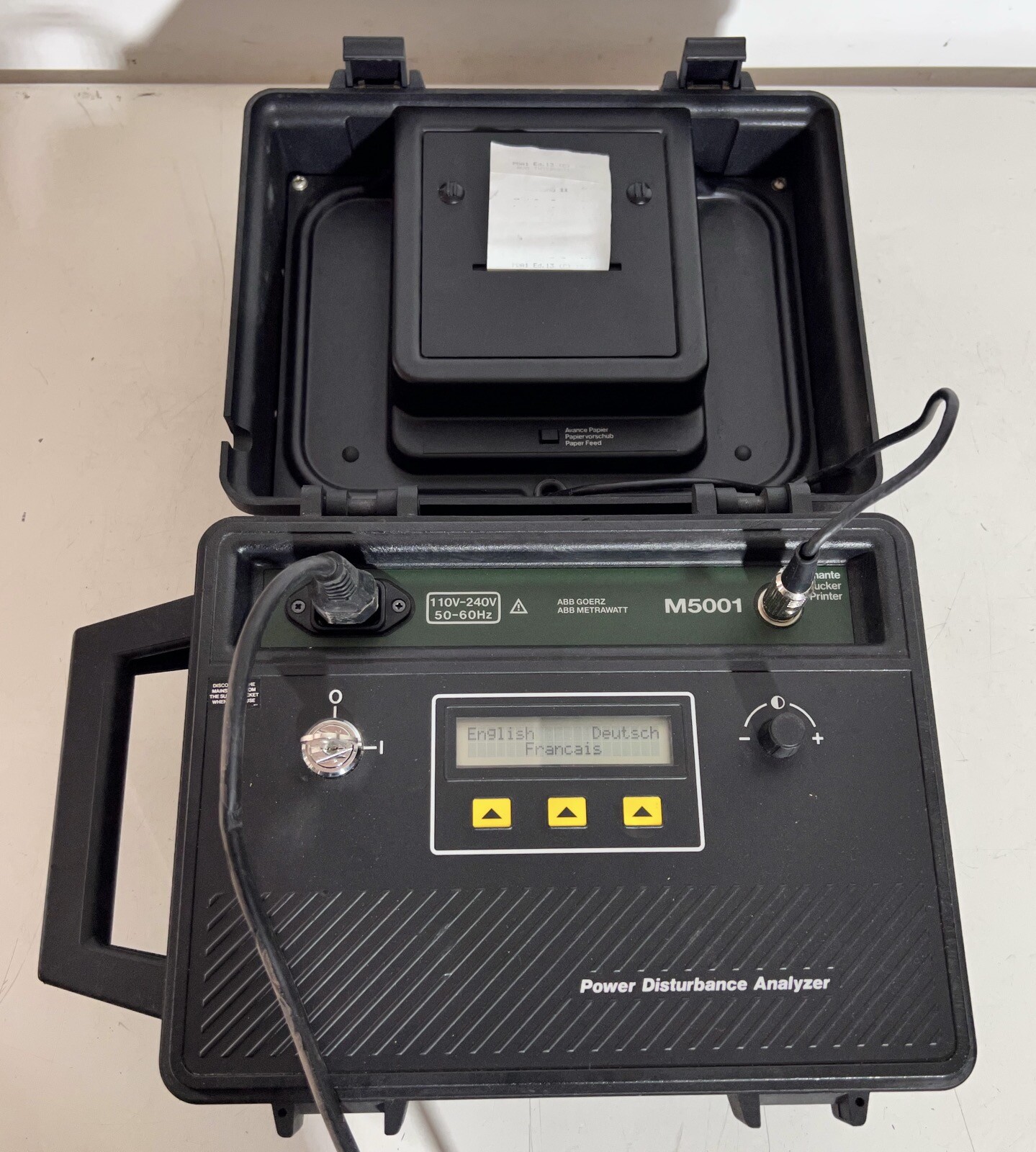 ABB Metrawatt Power Disturbance Analyzer M5001