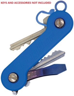 KeyBar Utility Tool Pocket Clip Screws W/Link For Key Fob Up To 12 Keys G10 Body