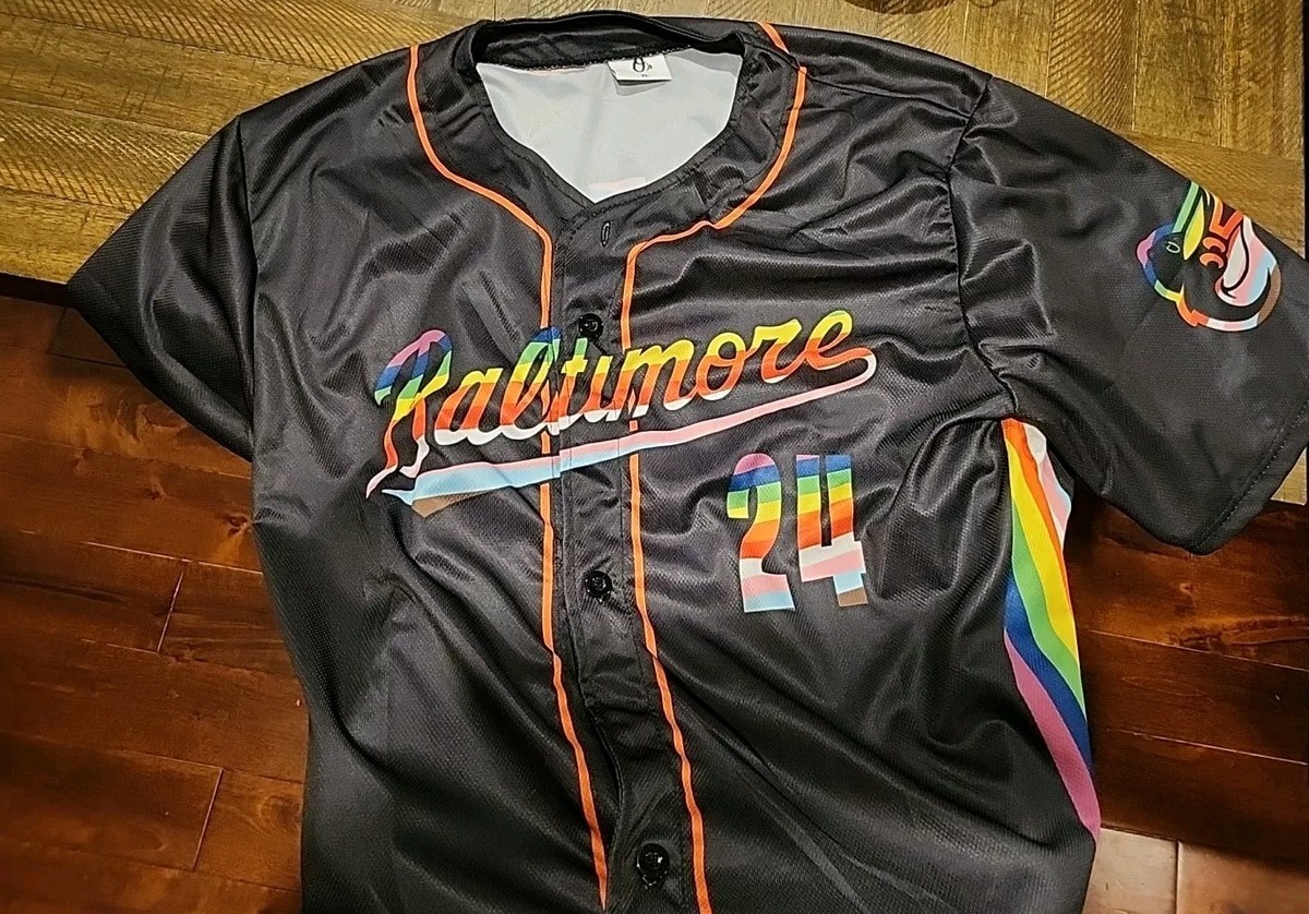 Baltimore Orioles XL LGBTQ+ Pride Month Jersey Giveaway 6/27