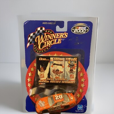 Winner's Circle NASCAR 2000 Tony Stewart Rookie Record Breaker DieCast car
