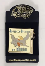 Disney Auctions (P.I.N.S.) 30543-Dumbo Book Cover (Advanced Aviation) Pin LE1000