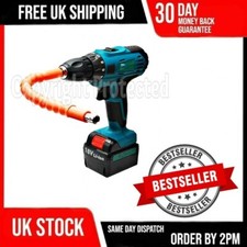 FLEXIBLE SCREWDRIVER EXTENSION FLEXI BIT HOLDER DRILL DRIVER BENDY CURVE TWIST