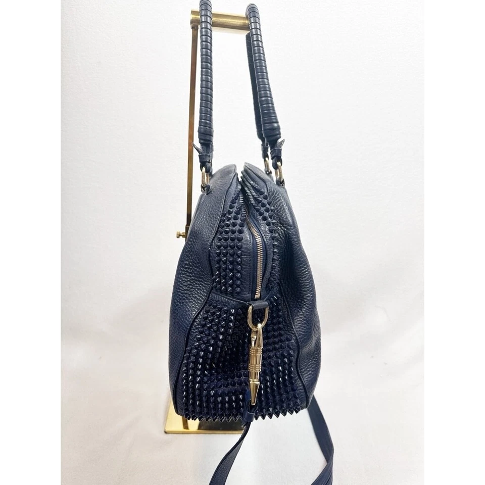 Christian Louboutin Panettone Crossbody Shoulder Bag – Blue - Image 4 of 4