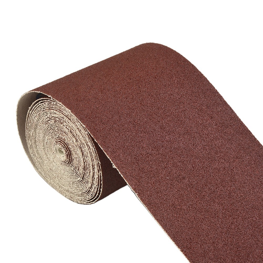 Professional Emery Cloth Sandpaper Roll for Curved Surface 32ft Length
