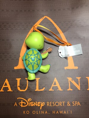 Brand New* Disney Aulani Duffy Friends Olu Turtle & Ukulele