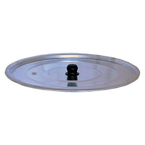 Coperchio Piano Per Caldaia In Alluminio, 32 Cm, Colore Grigio