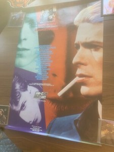 David Bowie 1990 Rykodisc CHANGESBOWIE Promo Poster Sound + Vision