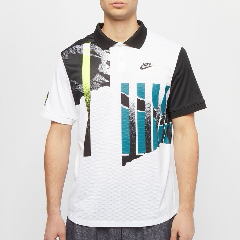 Nike Challenge Court Advantage Tennis Agassi Polo Shirt CK9793-101