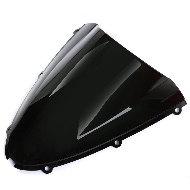 Blakc 挡风玻璃挡风玻璃 适用于川崎忍者 ZX6R 2005 - 2008 ZX10R 2006 - 2007 — 第 2/3 张图片