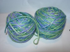 green lime purple weaving DESIGNER YARN KNITTING CROCHET CRAFTS fiber arts 81G