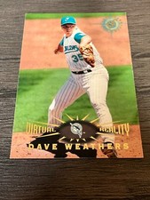 1995 Topps Stadium Club Virtual Reality Baseball Card #47 Dave Weathers (Q2)